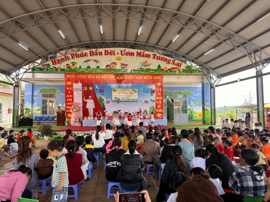 TRƯỜNG MẪU GIÁO TÂN THANH TỔ CHỨC LỄ TỔNG KẾT NĂM HỌC 2025 – 2026 VÀ LỄ RA TRƯỜNG CHO TRẺ 5 TUỔI